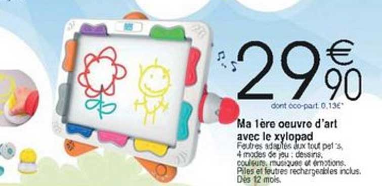 ma 1ère oeuvre d'art avec le xylopad