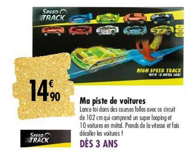 ma piste de voitures speed track