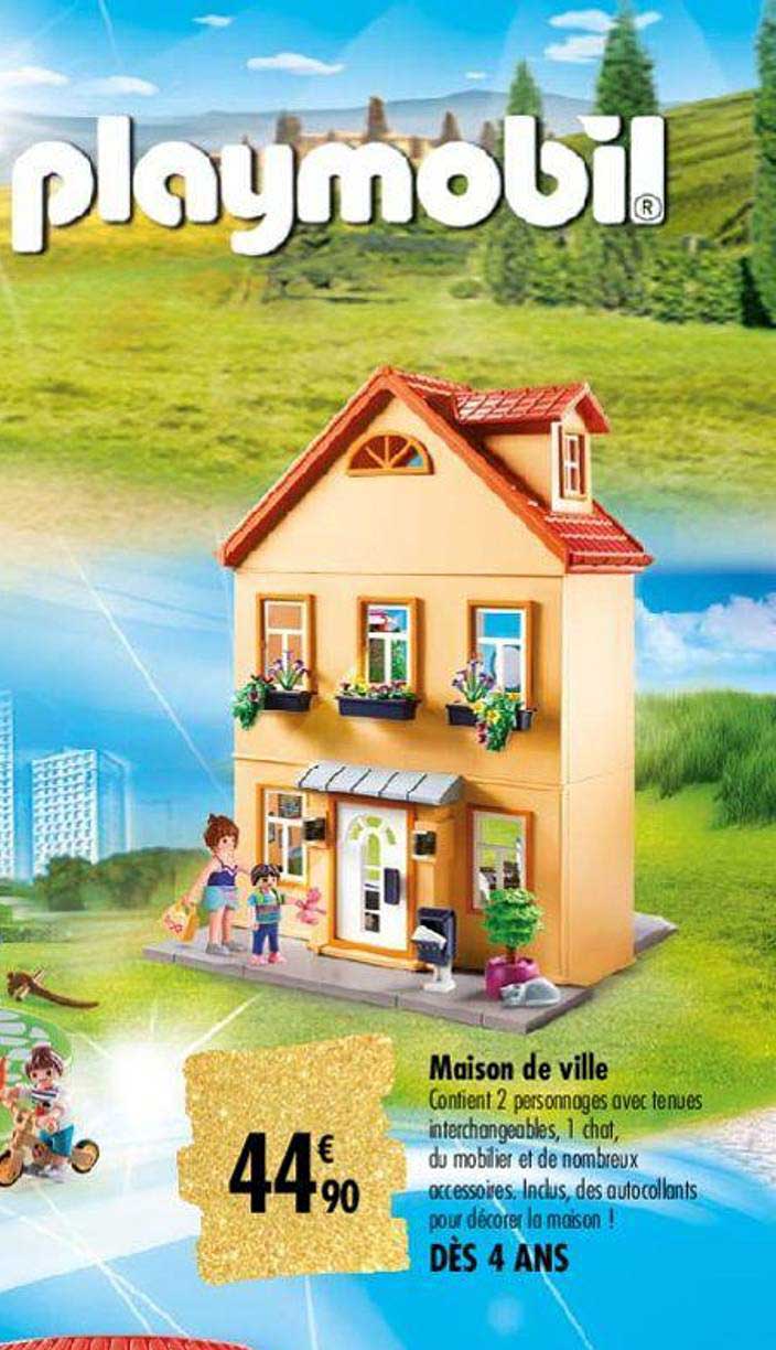 maison de ville playmobil