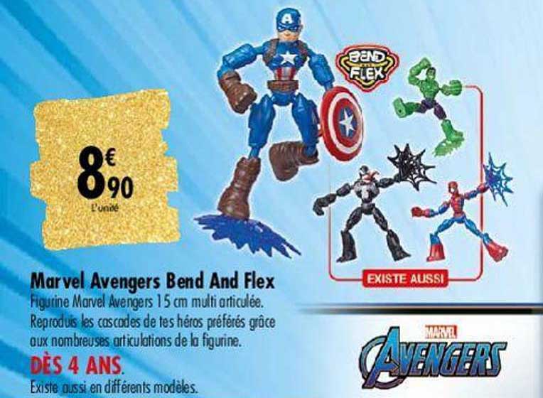 marvel avengers bend and flex