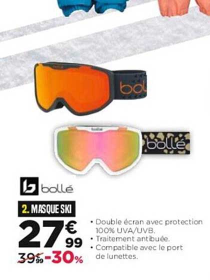 masque ski bollé