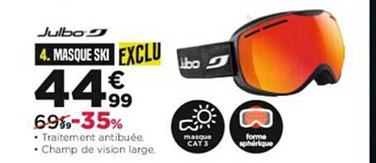 masque ski julbo