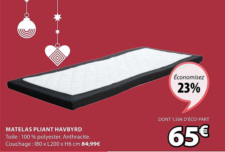 Matelas Pliant Havbyrd