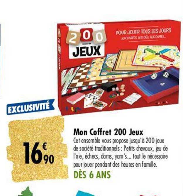 mon coffret 200 jeux
