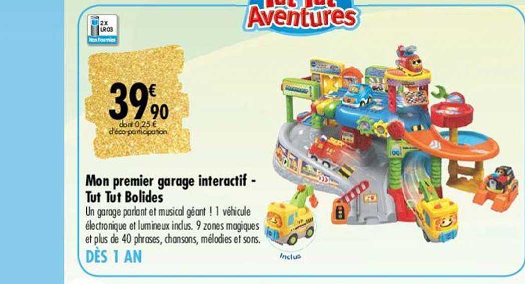 mon premier garage interactif - tut tut bolides