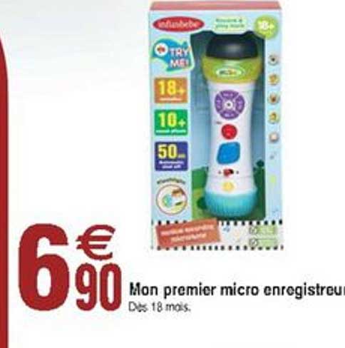 mon premier micro enregistreur