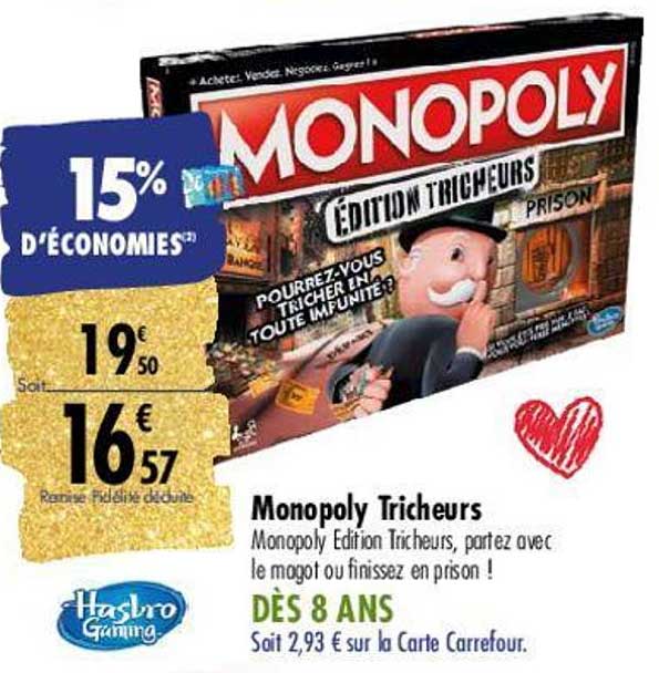 monopoly tricheurs