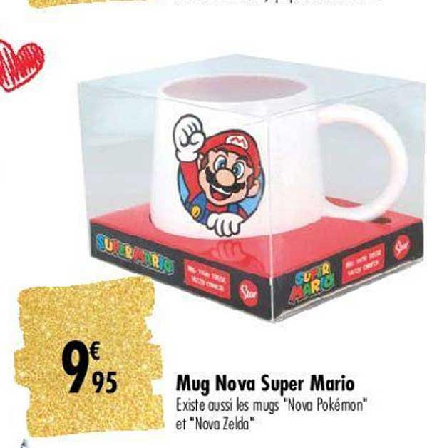 Mug Nova Super Mario