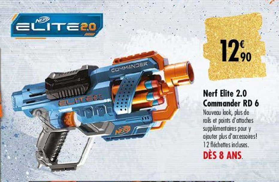 nerf elite 2.0 commander rd 6