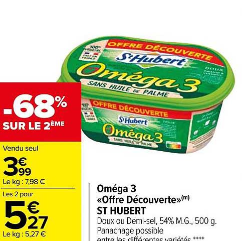 oméga 3 «offre découverte» st hubert