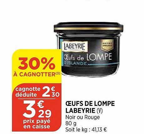 œufs de lompe labeyrie