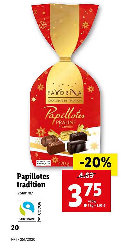 papillotes tradition favorina