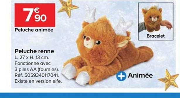 peluche renne