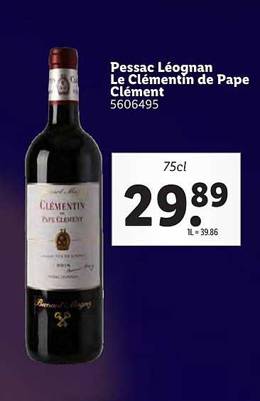 pessac léognan le clémentin de pape clément