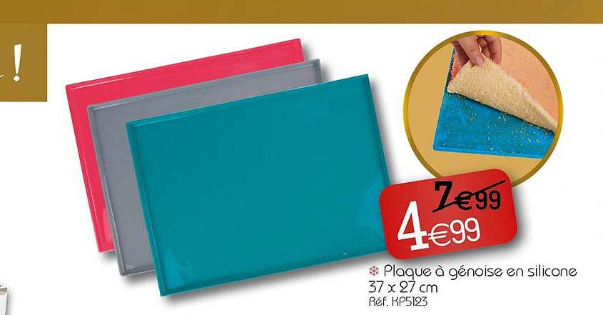 Plaque à Génoise En Silicone 37 X 27 Cm