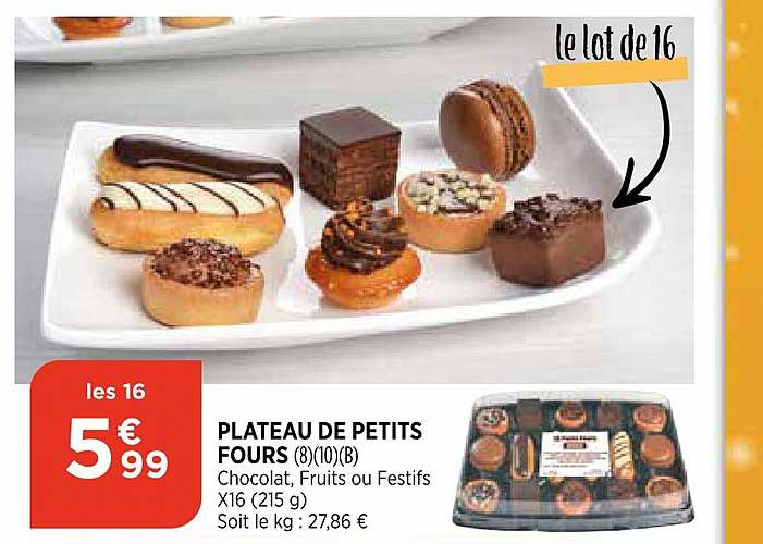 Plateau De Petits Fours