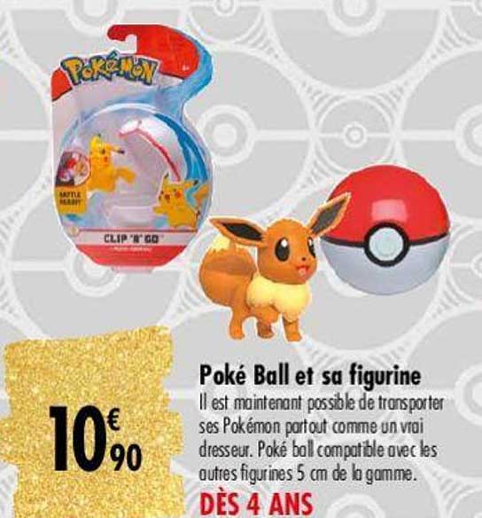 poké ball et sa figurine  pokémon