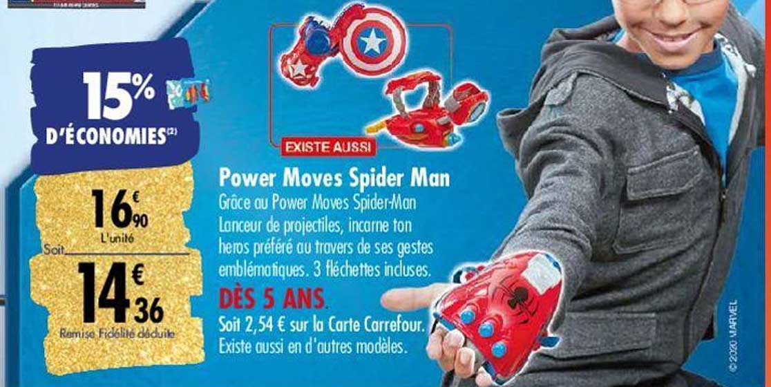 power moves spider man