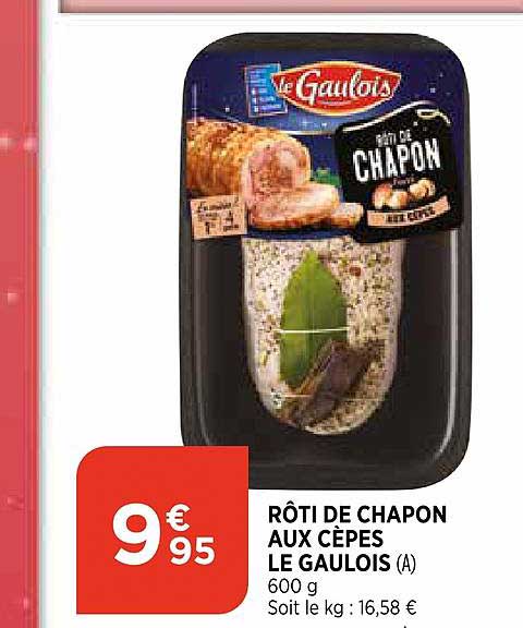 Rôti De Chapon Aux Cèpes Le Gaulois