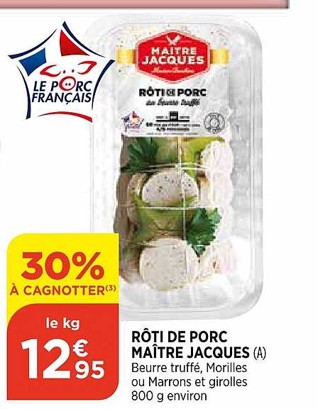 rôti de porc maître jacques