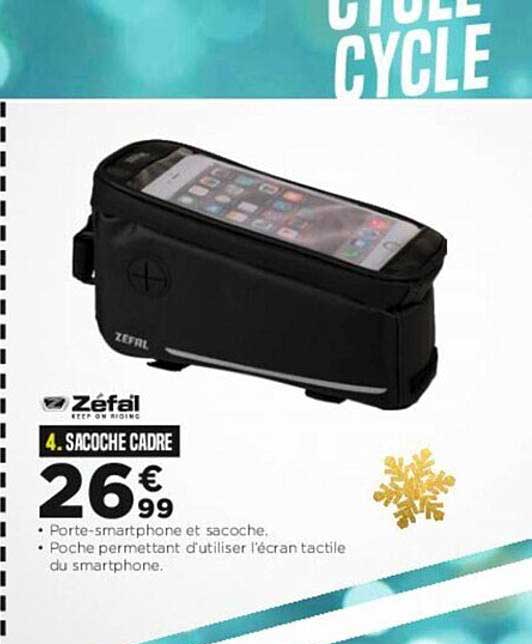 sacoche cadre zéfal