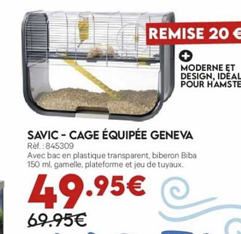 savic - cage équipée geneva