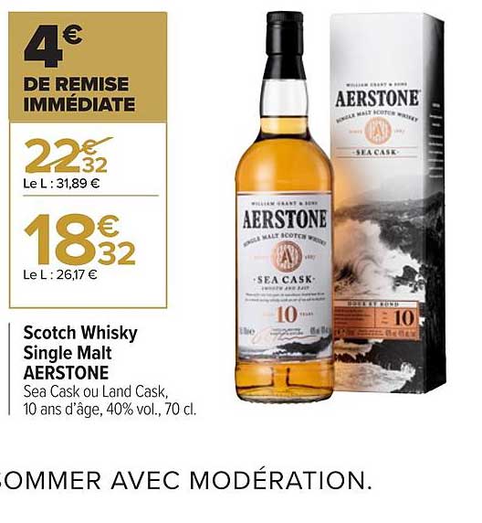 scotch whisky single malt aerstone