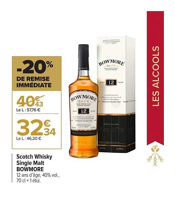 scotch whisky single malt bowmore