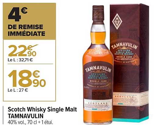 scotch whisky single malt tamnavulin