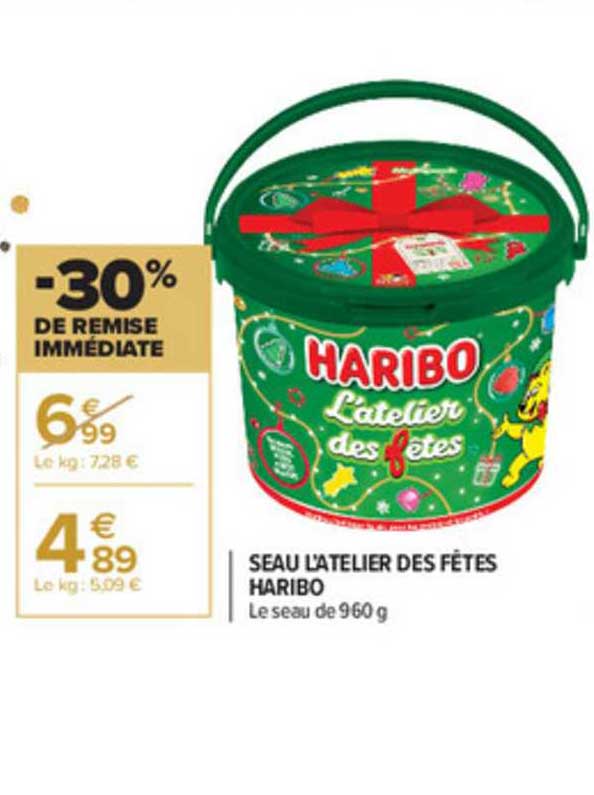seau l'atelier des fêtes haribo