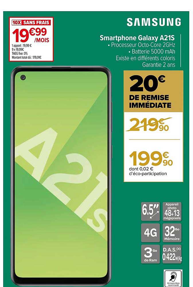 Smartphone Galaxy A21s Samsung