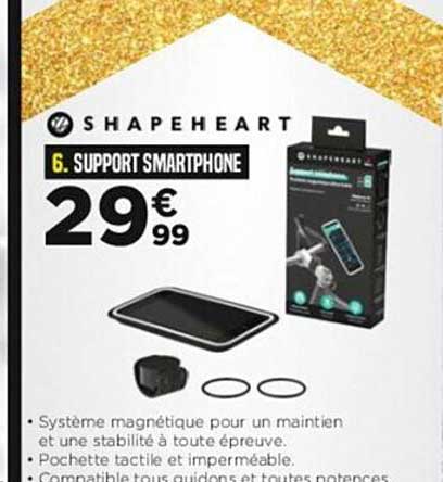 support smarthphone shapeheart