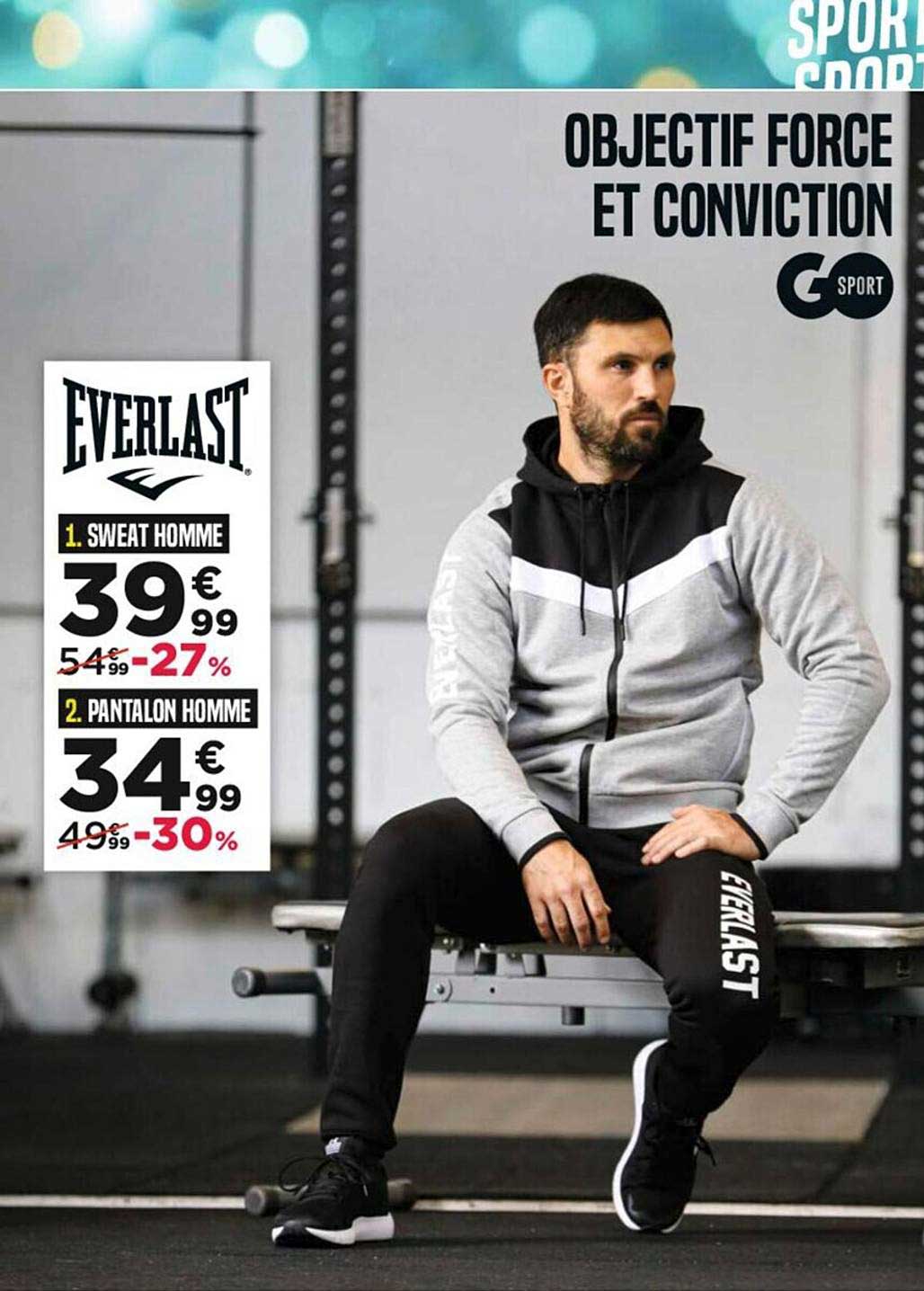 Sweat Homme, Pantalon Homme Evarlast