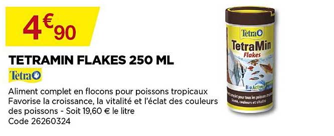 Tetramin Flakes 250 Ml Tetra