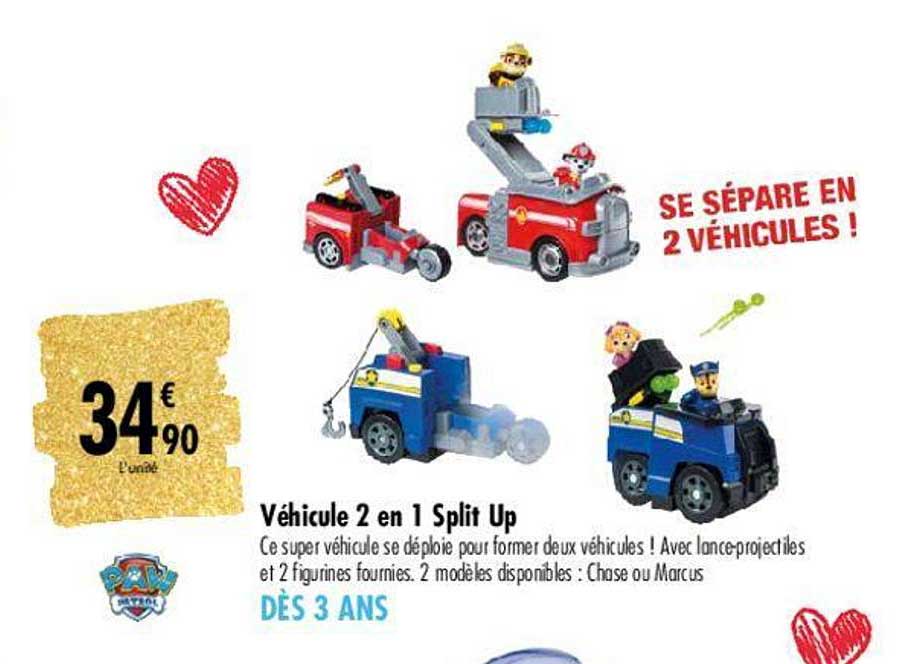 Véhicule 2 En 1 Split Up