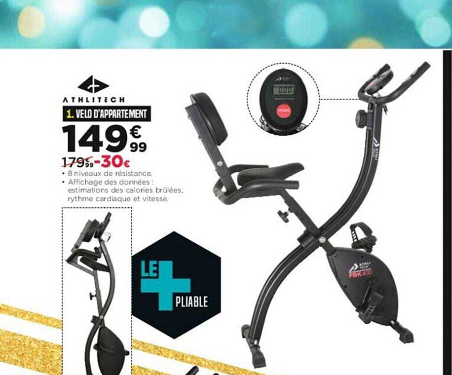 vélo d'appartement athlitech