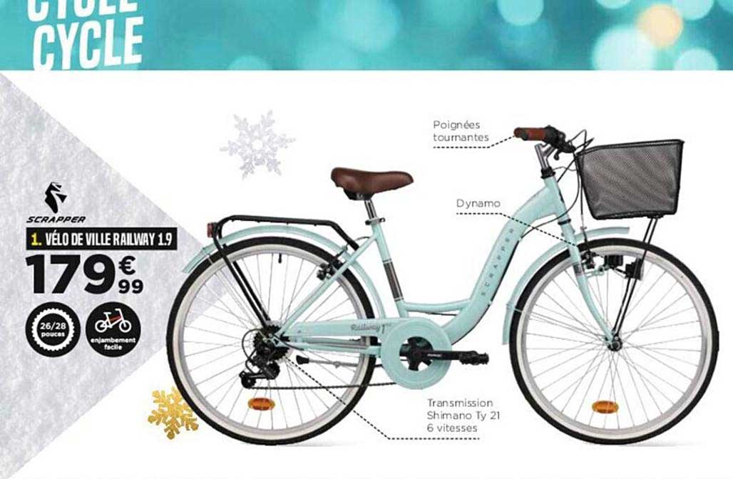 vélo de ville railway 1.9 scrapper