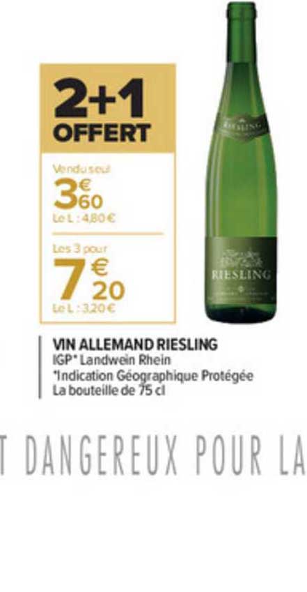 vin allemand riesling