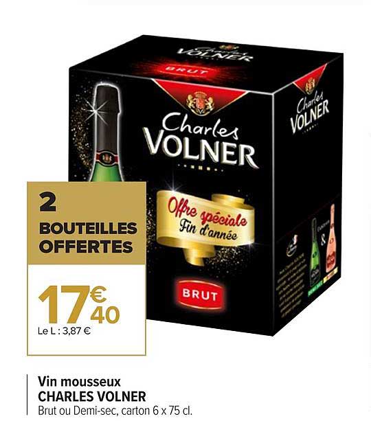 vin mousseux charles volner