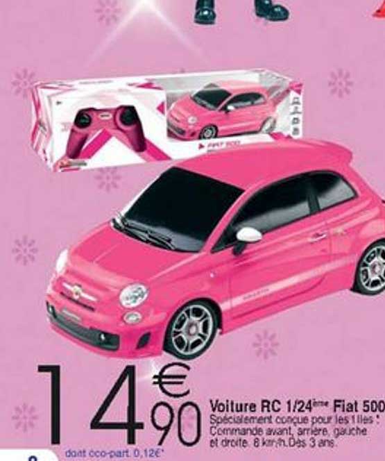 voiture rc 1-24ème fiat 500
