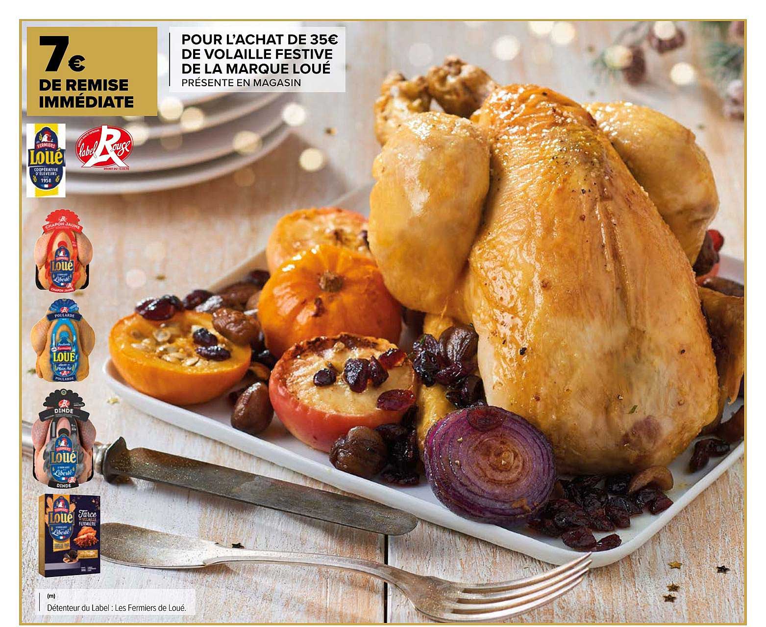 Volailles Festive De La Marque Loué