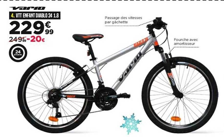 vtt enfant diablo 24 1.8 vario