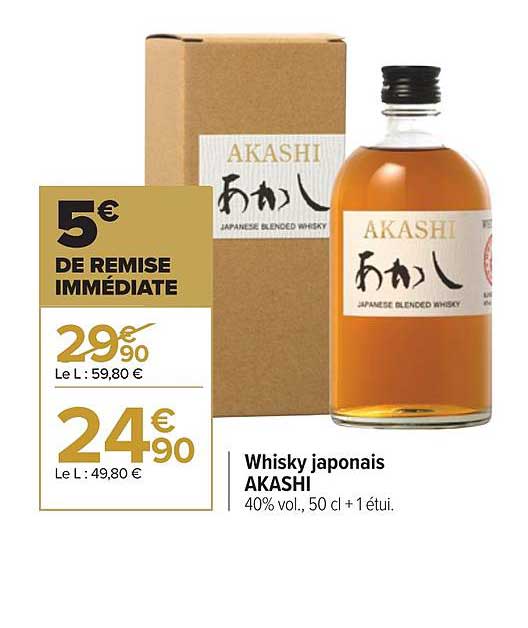 Whisky Japonais Akashi