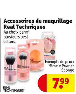 accessoires de maquillage real techniques