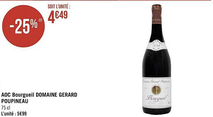 aoc bourgueil domaine geard poupineau