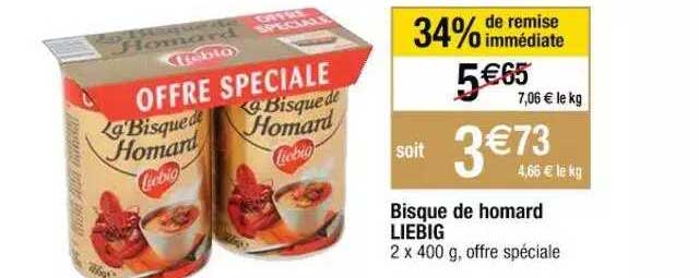 bisque de homard liebig
