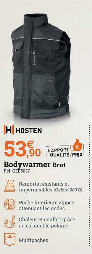 bodywarmer brut hosten
