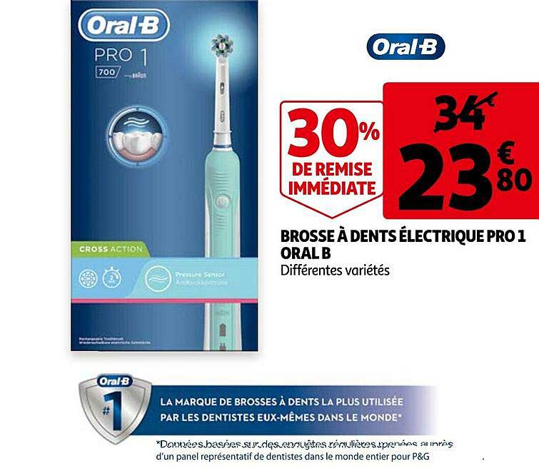 brosse à dents électrique pro 1 oral b
