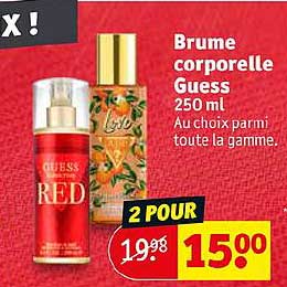 brume corporelle guess