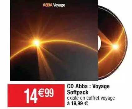 Cd Abba : Voyage Softpack